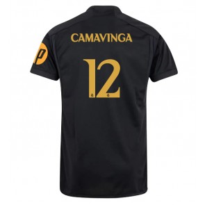 Real Madrid Eduardo Camavinga #12 Tredje Tröja 2023-24 Kortärmad